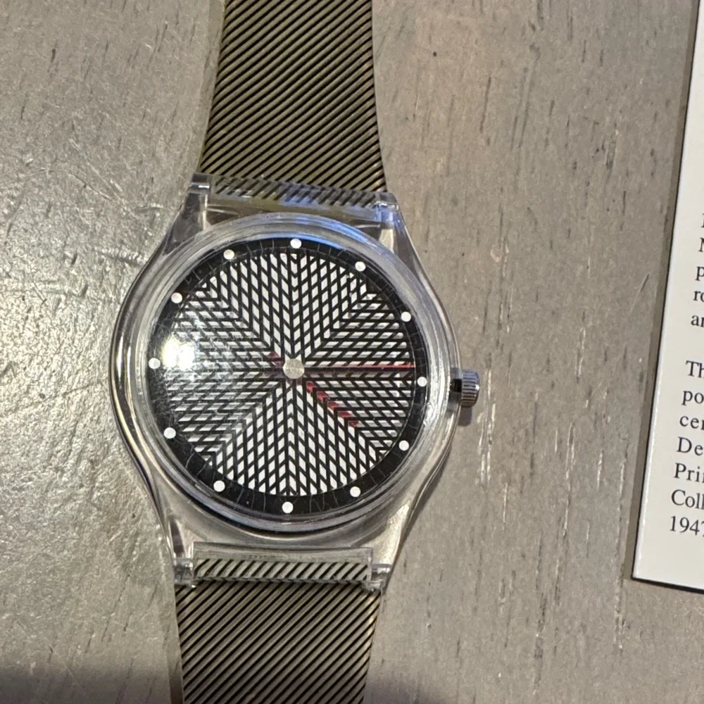 Metropolitan Museum of Art “Eye Magic”watch with Case - Vintage - Rare